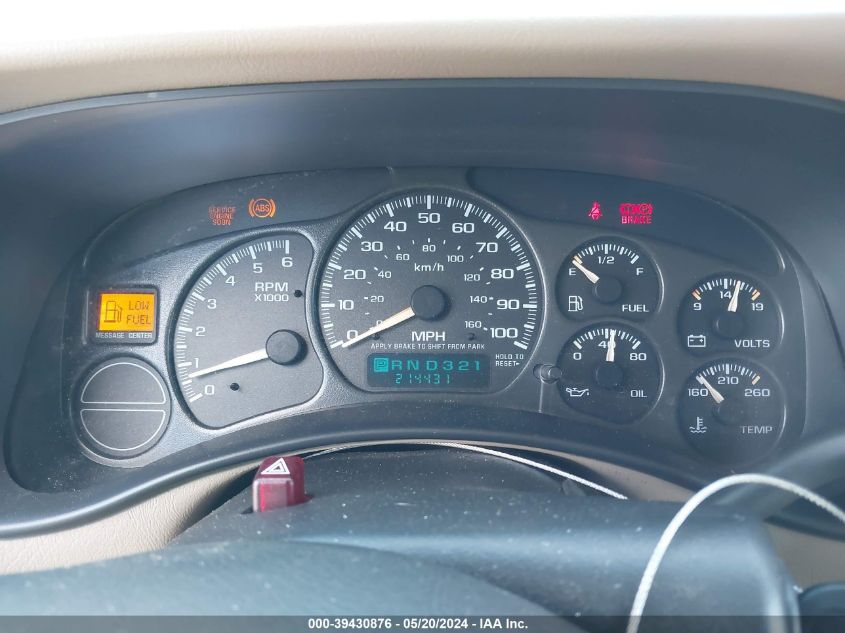 2001 Chevrolet Silverado 1500 Lt VIN: 2GCEK19T611350516 Lot: 39430876