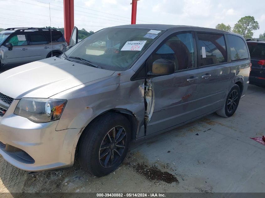 2015 Dodge Grand Caravan Se VIN: 2C4RDGBG1FR581487 Lot: 39430882