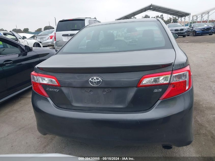 2014 Toyota Camry Se VIN: 4T1BF1FK1EU460799 Lot: 39430885