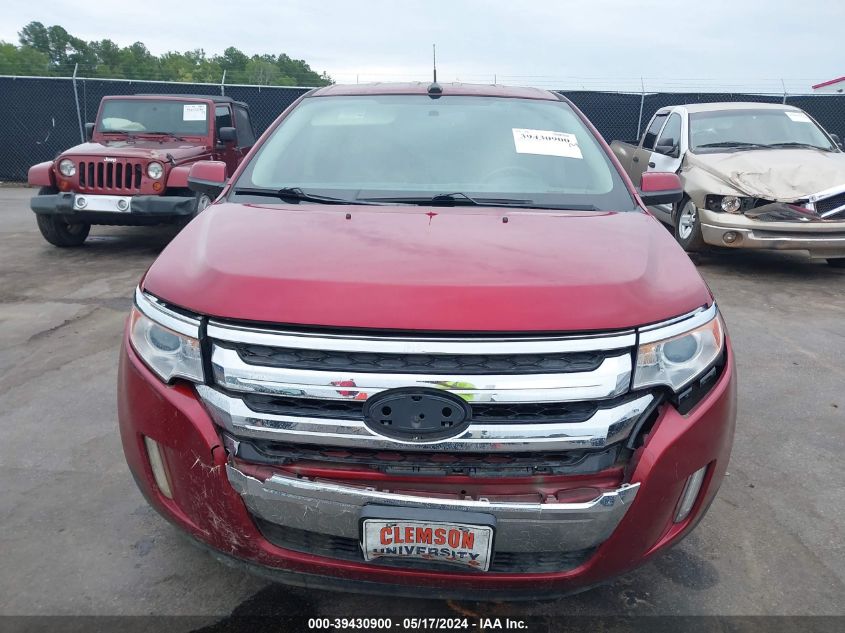 2013 Ford Edge Sel VIN: 2FMDK3JC4DBC83489 Lot: 39430900
