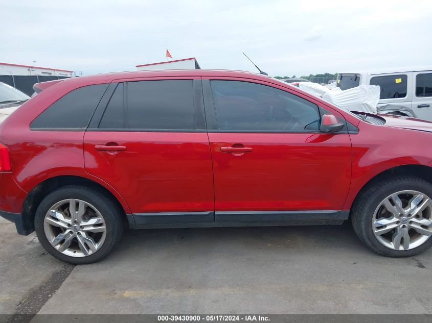 2013 Ford Edge Sel VIN: 2FMDK3JC4DBC83489 Lot: 39430900