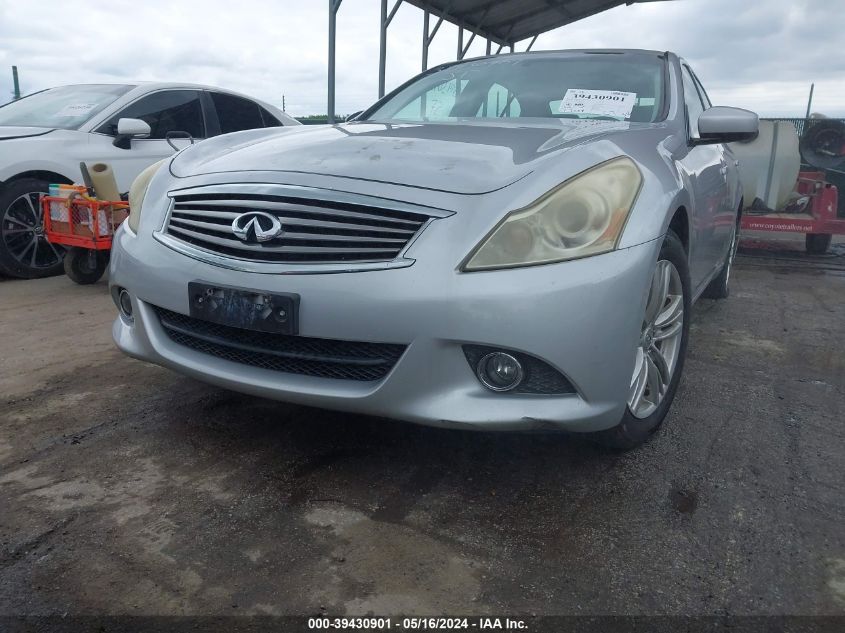 2011 Infiniti G37X VIN: JN1CV6AR2BM406309 Lot: 39430901