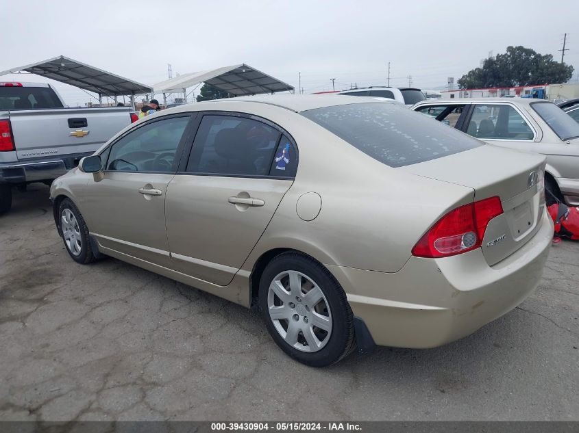 2008 Honda Civic Lx VIN: 1HGFA16578L092395 Lot: 39430904