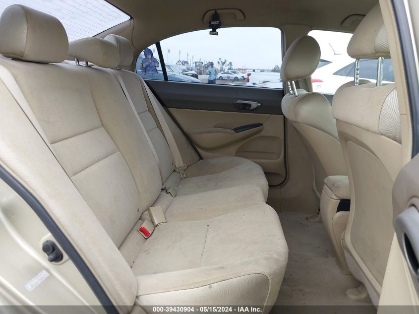 2008 Honda Civic Lx VIN: 1HGFA16578L092395 Lot: 39430904