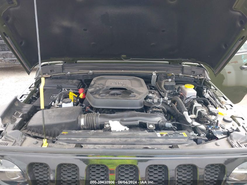 2022 Jeep Wrangler Unlimited Willys 4X4 VIN: 1C4HJXDN3NW263960 Lot: 39430906