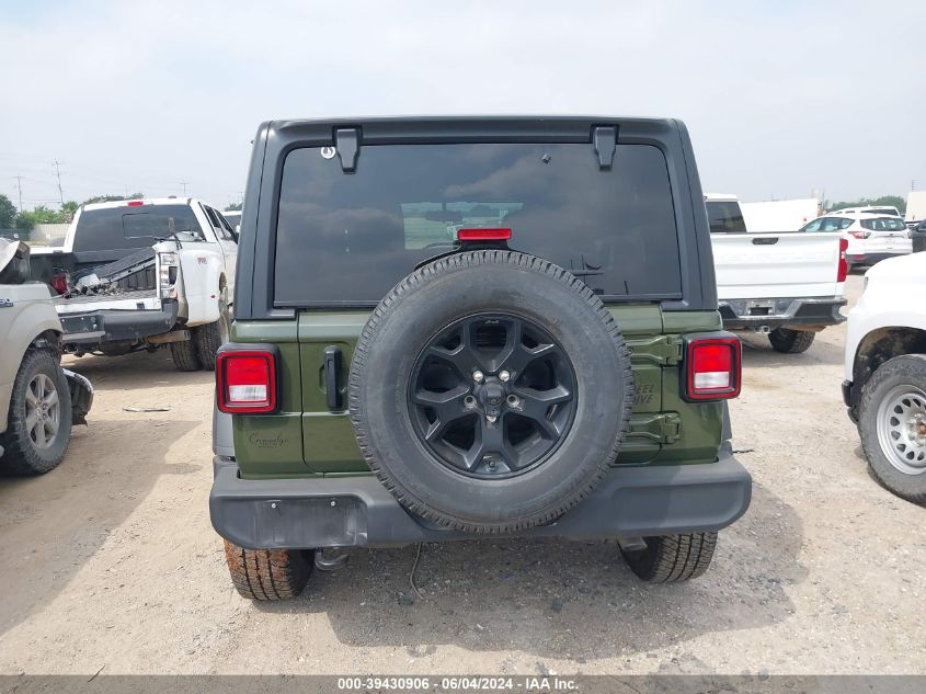 2022 Jeep Wrangler Unlimited Willys 4X4 VIN: 1C4HJXDN3NW263960 Lot: 39430906