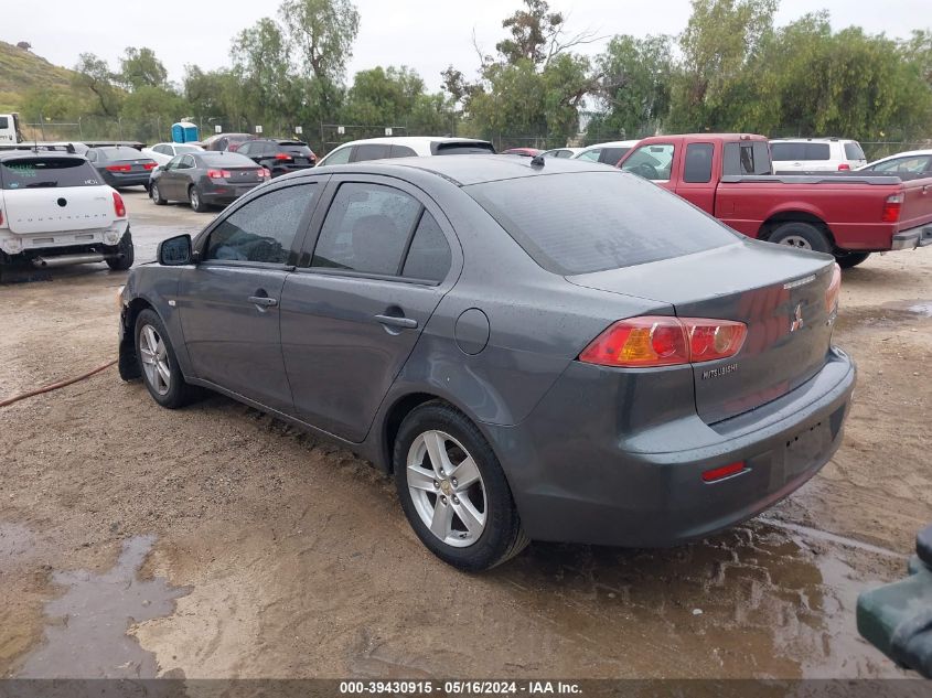 2009 Mitsubishi Lancer Es/Es-Sport VIN: JA3AU26U19U009583 Lot: 39430915