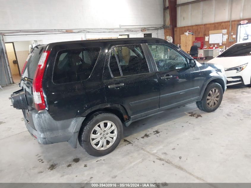 2006 Honda Cr-V Ex VIN: JHLRD78856C040728 Lot: 39430916