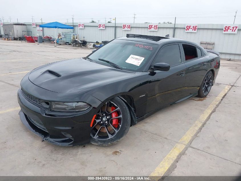 2021 Dodge Charger Scat Pack Rwd VIN: 2C3CDXGJ4MH543849 Lot: 39430923