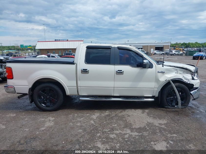 2008 Ford F-150 60Th Anniversary/Fx2/King Ranch/Lariat/Xlt VIN: 1FTPW12V08FB56415 Lot: 39430924