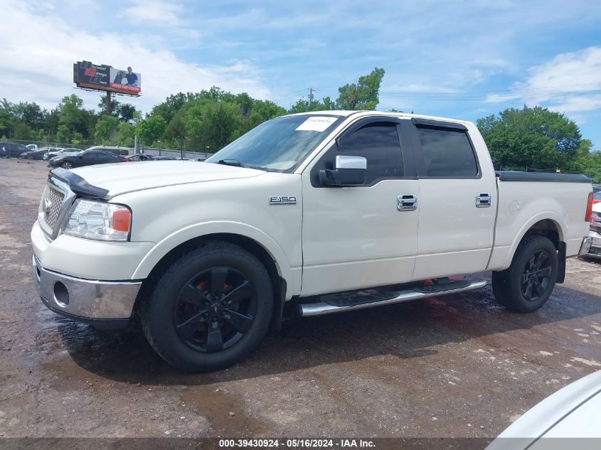 2008 Ford F-150 60Th Anniversary/Fx2/King Ranch/Lariat/Xlt VIN: 1FTPW12V08FB56415 Lot: 39430924