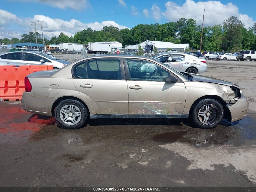2006 Chevrolet Malibu Ls VIN: 1G1ZS51F26F120026 Lot: 39430925