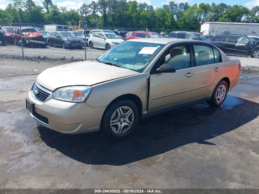 2006 Chevrolet Malibu Ls VIN: 1G1ZS51F26F120026 Lot: 39430925