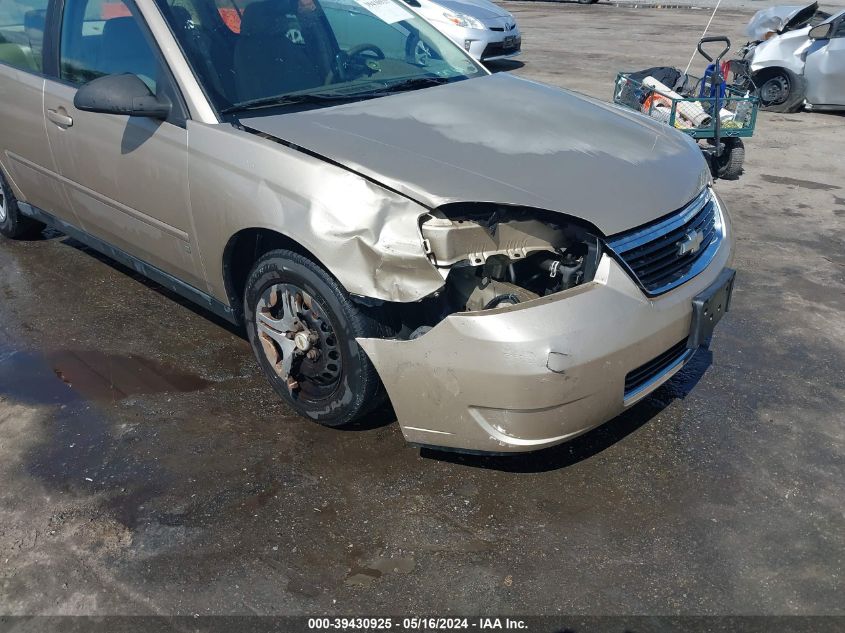 2006 Chevrolet Malibu Ls VIN: 1G1ZS51F26F120026 Lot: 39430925