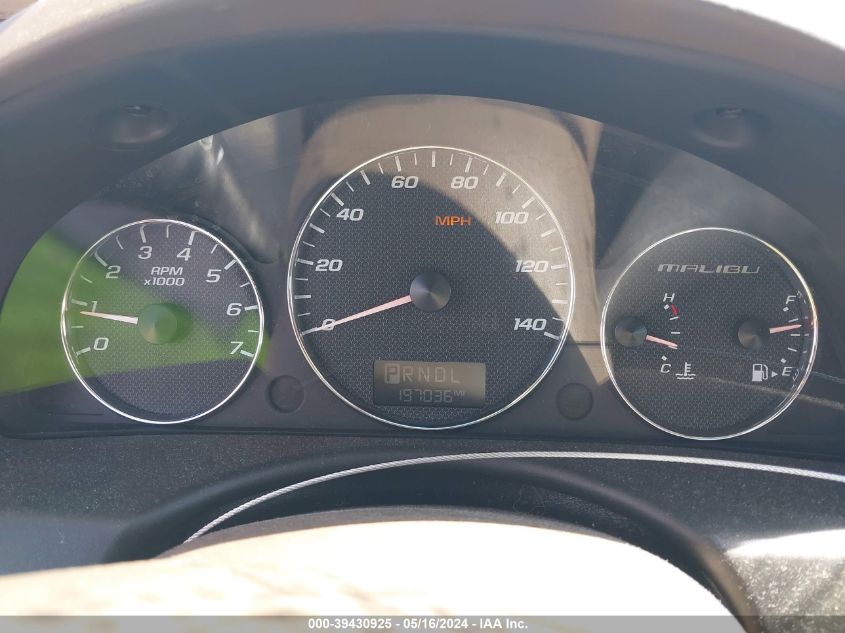 2006 Chevrolet Malibu Ls VIN: 1G1ZS51F26F120026 Lot: 39430925