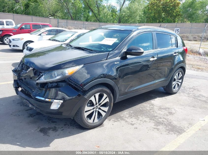 2013 Kia Sportage Ex VIN: KNDPCCA28D7515705 Lot: 39430931