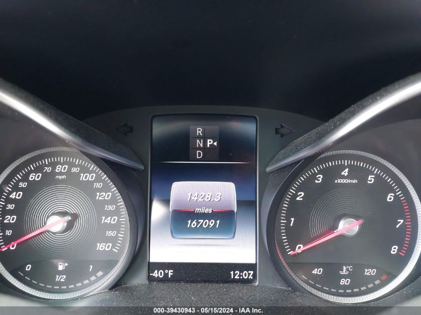 2017 Mercedes-Benz C 300 Luxury/Sport VIN: 55SWF4JBXHU196217 Lot: 39430943