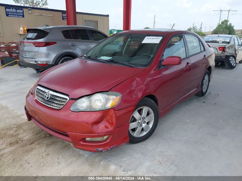 2006 Toyota Corolla S VIN: 1NXBR32E06Z576208 Lot: 39430945