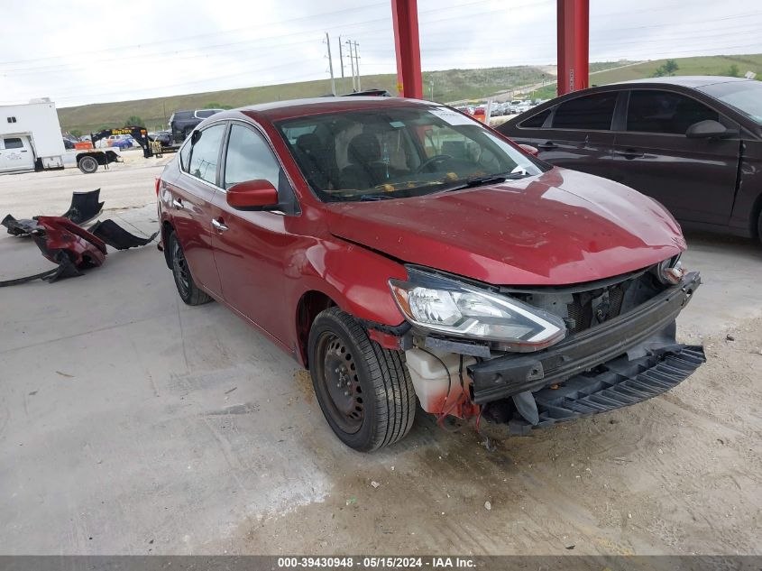 2016 Nissan Sentra Fe+ S/S/Sl/Sr/Sv VIN: 3N1AB7AP8GL643327 Lot: 39430948