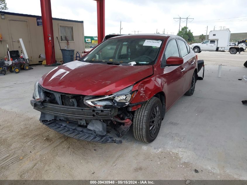 2016 Nissan Sentra Fe+ S/S/Sl/Sr/Sv VIN: 3N1AB7AP8GL643327 Lot: 39430948