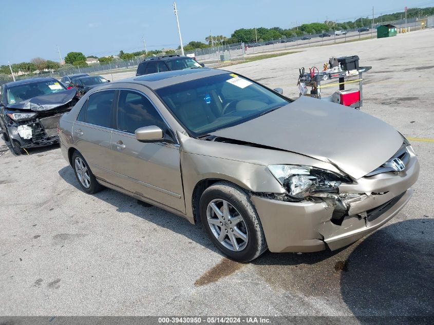 2003 Honda Accord 3.0 Ex VIN: 1HGCM665X3A012163 Lot: 39430950