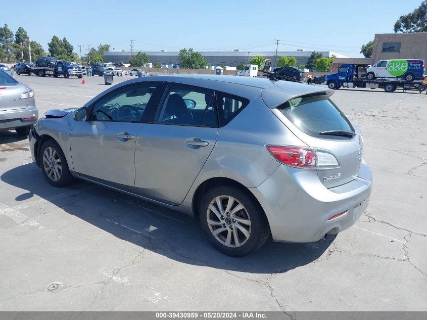 2013 MAZDA MAZDA3 I TOURING - JM1BL1LP6D1726007