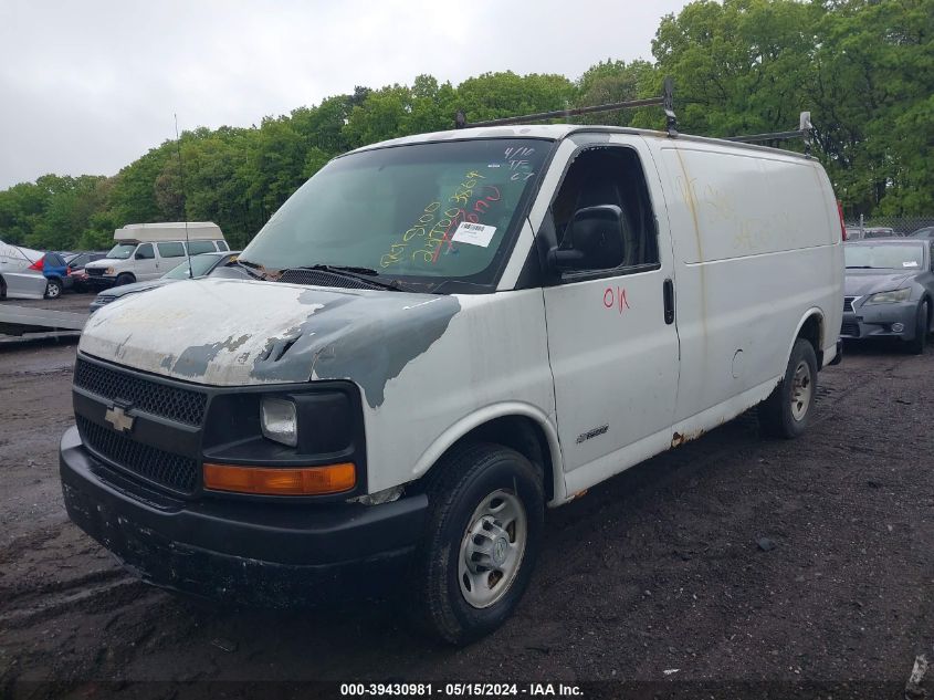 2003 Chevrolet Express VIN: 1GCGG25V031180069 Lot: 39430981