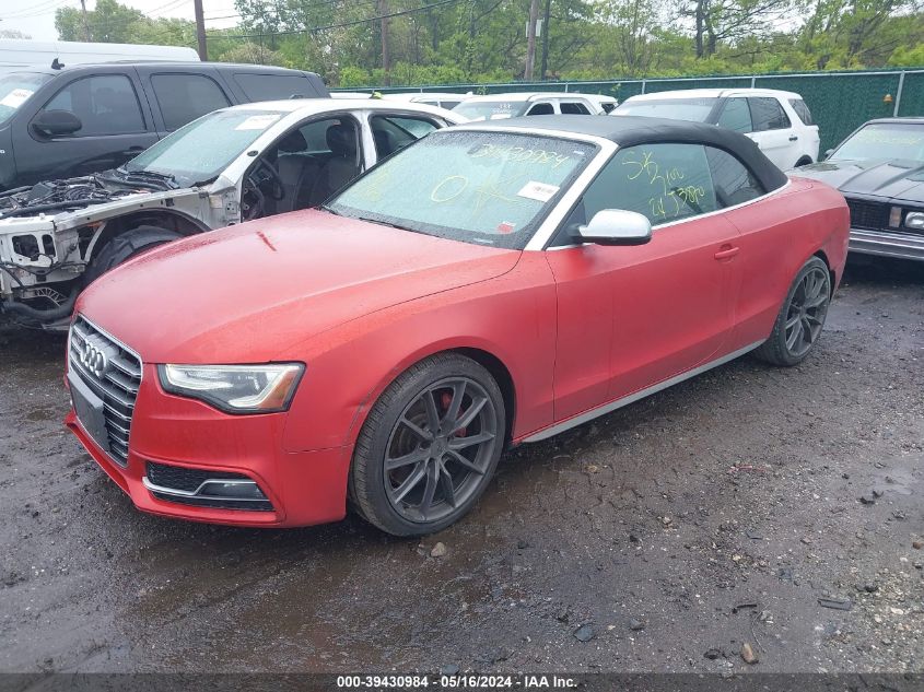 2016 Audi S5 3.0T Premium Plus VIN: WAUV4AFH7GN003128 Lot: 39430984