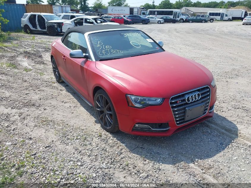 2016 Audi S5 3.0T Premium Plus VIN: WAUV4AFH7GN003128 Lot: 39430984