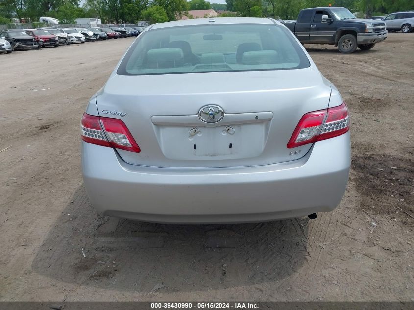 2010 Toyota Camry Le VIN: 4T4BF3EK8AR063930 Lot: 39430990