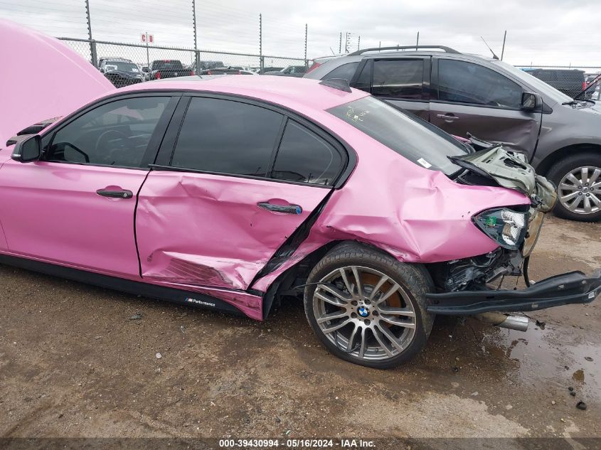 2015 BMW 335I VIN: WBA3A9G57FNT09733 Lot: 39430994