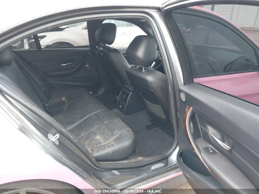 2015 BMW 335I VIN: WBA3A9G57FNT09733 Lot: 39430994