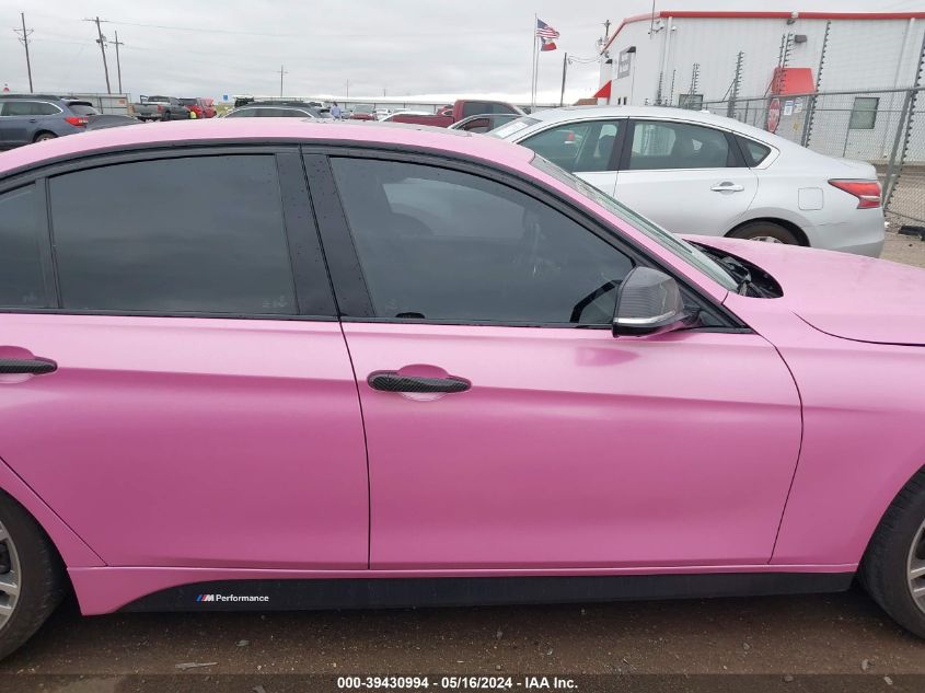 2015 BMW 335I VIN: WBA3A9G57FNT09733 Lot: 39430994