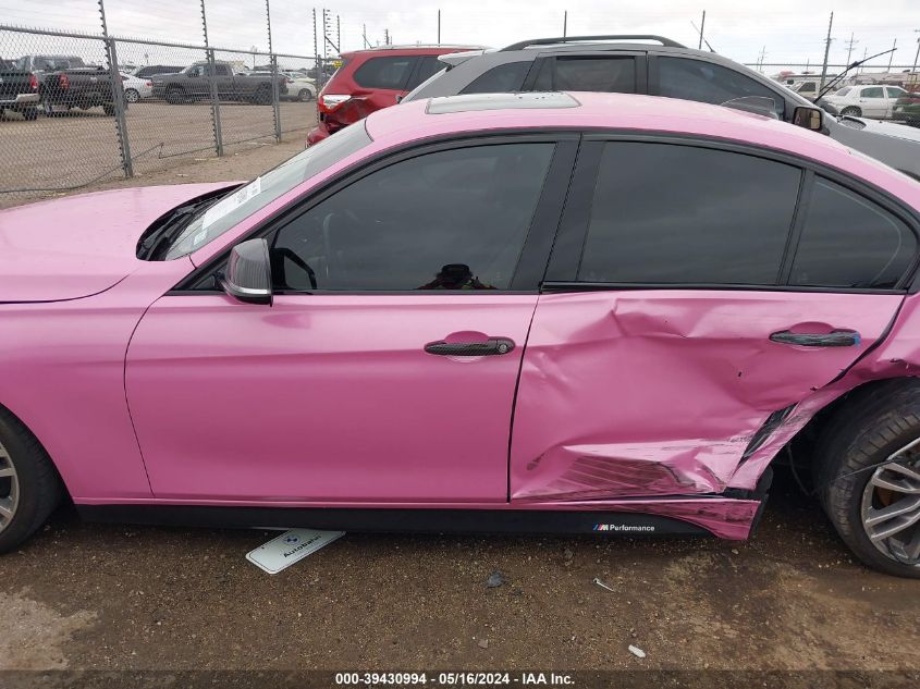 2015 BMW 335I VIN: WBA3A9G57FNT09733 Lot: 39430994