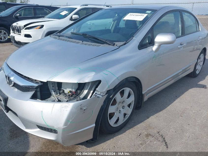 2010 Honda Civic Lx VIN: 19XFA1F55AE022097 Lot: 39430999