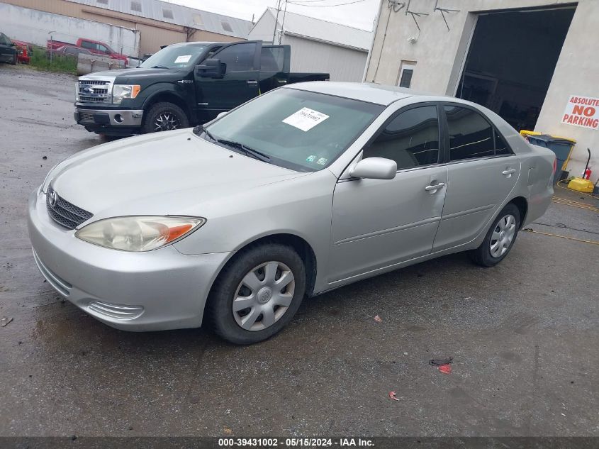 2004 Toyota Camry Le VIN: 4T1BE32K24U284607 Lot: 39431002