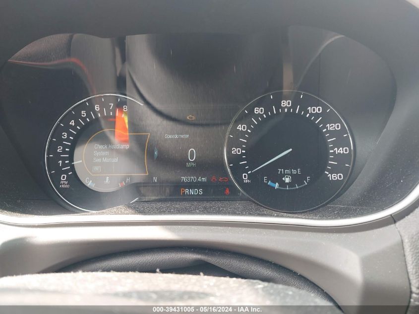 2017 Lincoln Mkx Reserve VIN: 2LMPJ6LR1HBL22200 Lot: 39431005