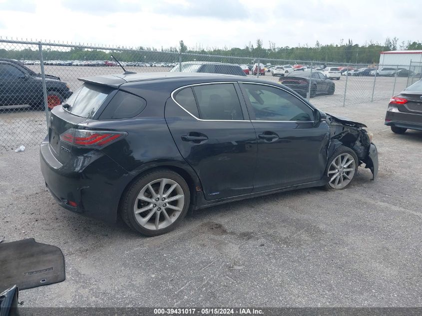 VIN JTHKD5BH1D2156022 2013 Lexus CT, 200H no.4