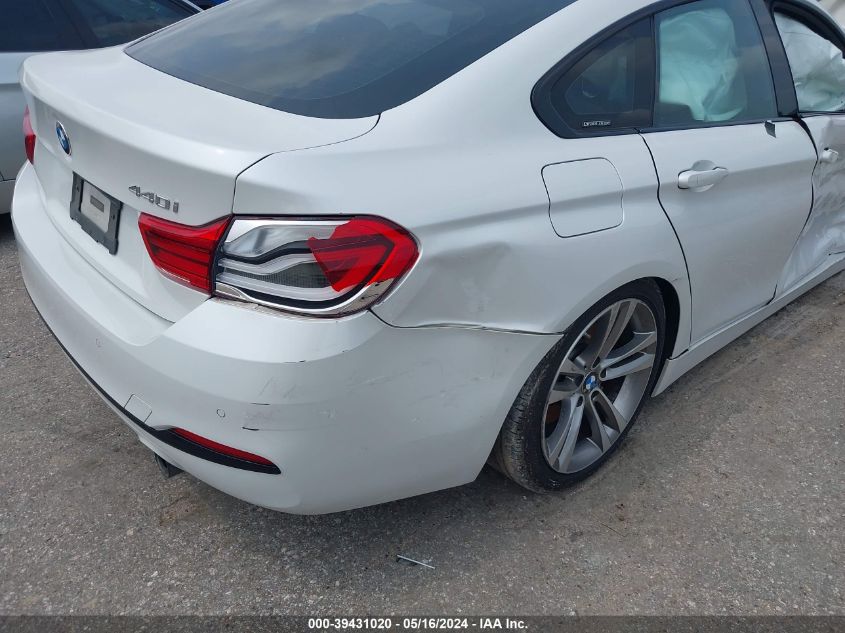 2018 BMW 440I Gran Coupe VIN: WBA4J5C50JBF07506 Lot: 39431020