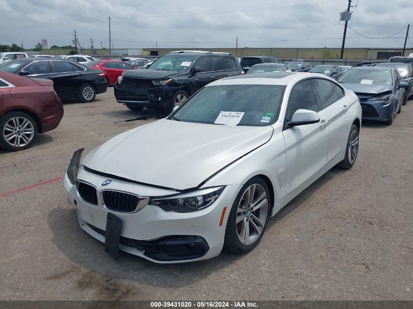 2018 BMW 440I Gran Coupe VIN: WBA4J5C50JBF07506 Lot: 39431020