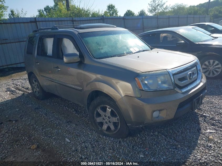 2010 Honda Pilot Touring VIN: 5FNYF4H84AB039681 Lot: 39431021