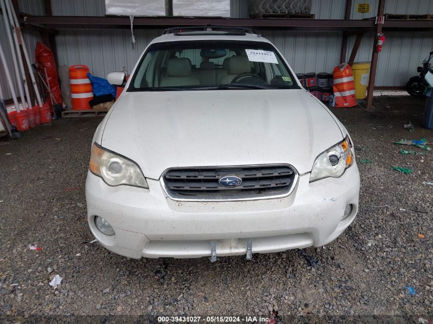 2006 Subaru Outback 2.5I Limited VIN: 4S4BP62C967330102 Lot: 39431027