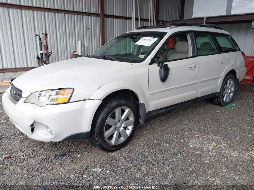 2006 Subaru Outback 2.5I Limited VIN: 4S4BP62C967330102 Lot: 39431027