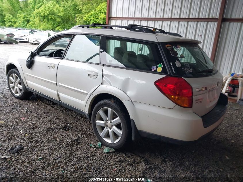 2006 Subaru Outback 2.5I Limited VIN: 4S4BP62C967330102 Lot: 39431027