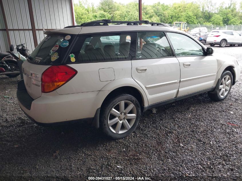 2006 Subaru Outback 2.5I Limited VIN: 4S4BP62C967330102 Lot: 39431027