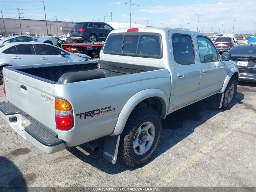 2003 Toyota Tacoma Base V6 VIN: 5TEHN72N53Z209342 Lot: 39431029