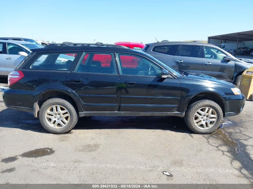 2005 Subaru Legacy Outback 2.5 Xt Limited VIN: 4S4BP67C354323218 Lot: 39431032