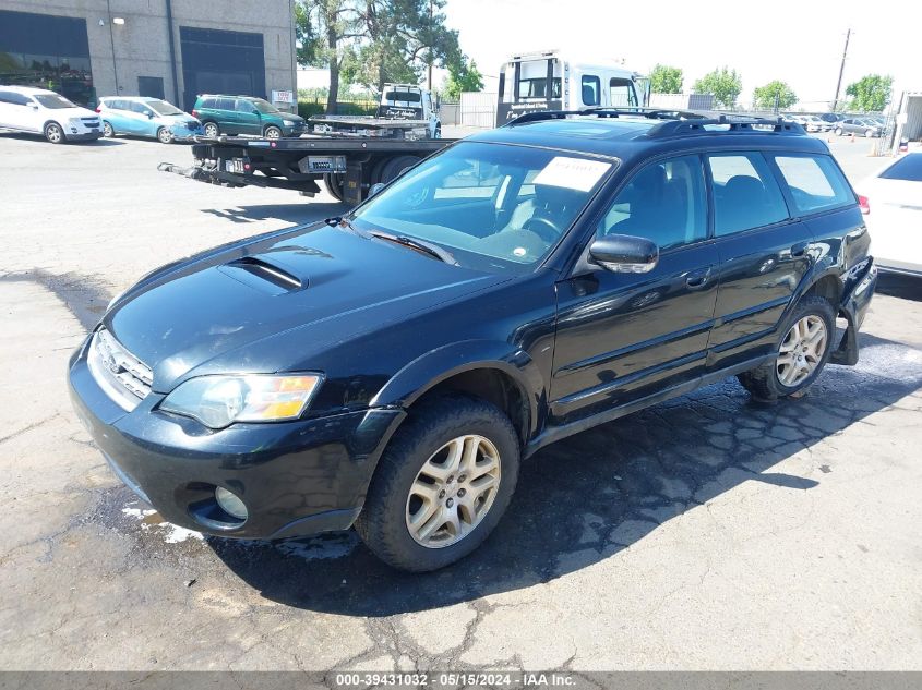 2005 Subaru Legacy Outback 2.5 Xt Limited VIN: 4S4BP67C354323218 Lot: 39431032