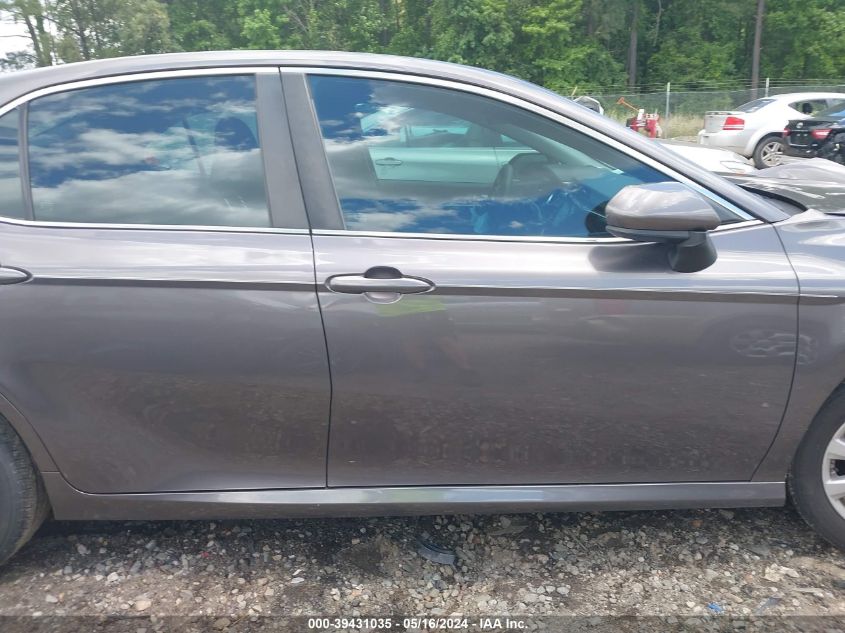 2019 Toyota Camry Le VIN: 4T1B11HK4KU680638 Lot: 39431035