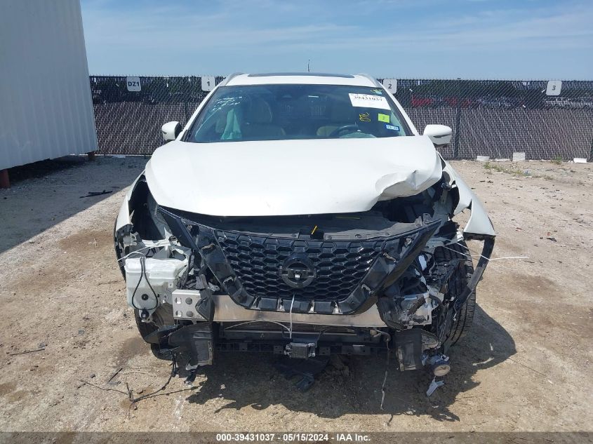 2020 Nissan Murano Sl Fwd VIN: 5N1AZ2CJ1LN121262 Lot: 39431037